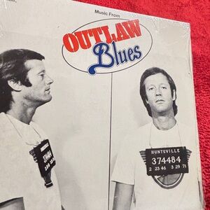 Music From Outlaw Blues Soundtrack 1977 LP Vinyl Record